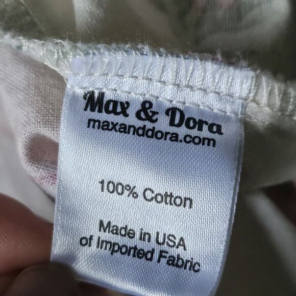 Max & Dora Made In Usa Kids Flaoral Dress Size 10 Cotton - Picture 6 of 9